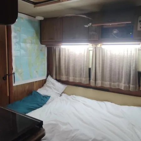 Van With 3 Double Bed For Driving In Canary Islands Campingplatz